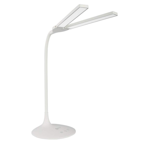OttLite Pivot LED Desk Lamp – 3 Color Modes, 40-Minute