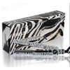 ISO Professional Ceramic Ionic Straightener - Black/White Zebra