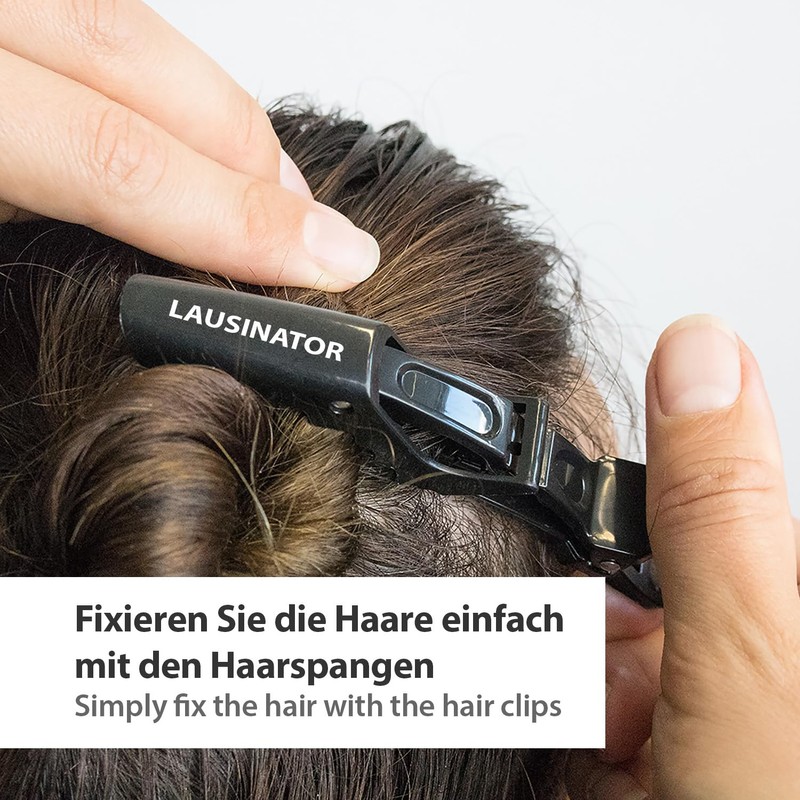 Original 3-in-1 Lausinator with Box, Includes 2 Hair Clips, Lice