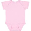 RABBIT SKINS Baby Soft Fine Jersey Short Sleeve Bodysuit (4424)
