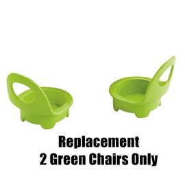 Little People Replacement Parts for Fisher-Price Birthday Party - CBY94 ~ Includes 2 Green Chairs
