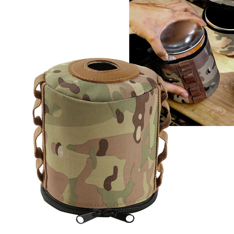 Mini Gas Tank Protective Case Thermal Insulation Fuel Cylinder Storage