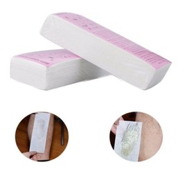 Wax Waxing Strips Bikini Self-Hair Removal Non-woven Paper 100p / 왁스 왁싱스트립 비키니 셀프제모 부직포 페이퍼 100P