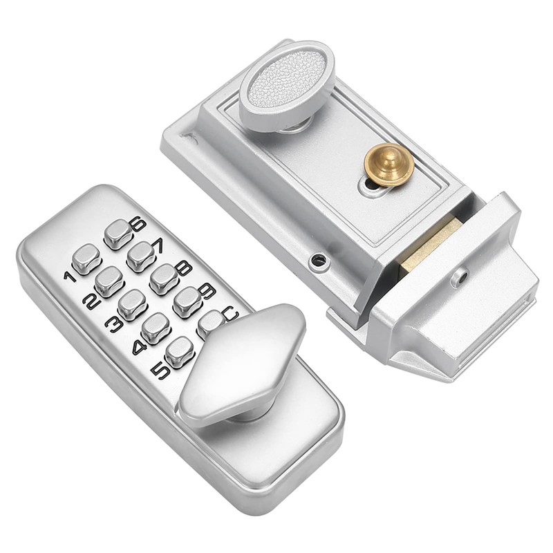 Push Button Door Lock Mechanical Code Lock Digital Password Door