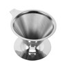 SOULONG Stainless Steel Coffee Dripper Pour Over Coffee Filter Cup