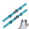 Ruayia Pack of 2 Adjustable Chest Strap Backpack Kids, Chest