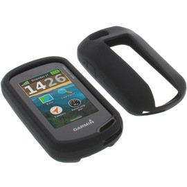 foto-kontor Tasche kompatibel mit Garmin Oregon 750t Oregon 750 Schutzhülle Silikon Case Schutz Hülle schwarz