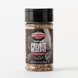 Omaha Steaks Seasoning Flight (1 jar Private Reserve Rub, 1 jar Signature Seafood Rub, 1 jar Omaha Steaks Seasoning)