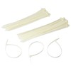KIMOC 100 Pcs Nylon Cable Ties 100 Pcs 3.9 inches