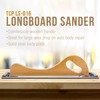 TCP Global Wooden Handle Longboard Sander for PSA Sandpaper 16-1/2"