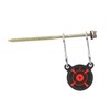 KICHOUSE 1pc Panda Head Dartboard Lightweight Tree Mounted Design for