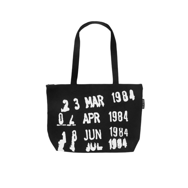 Out of Print Library Stamp Market Tote Bag