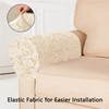 2 PCS Arm Rest Covers Sofa, Chair Arm Protectors Stretch,
