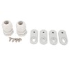 7.9x3.9x2.8 Inch Outdoor Electrical Box IP67 Waterproof Plastic Electrical Junction