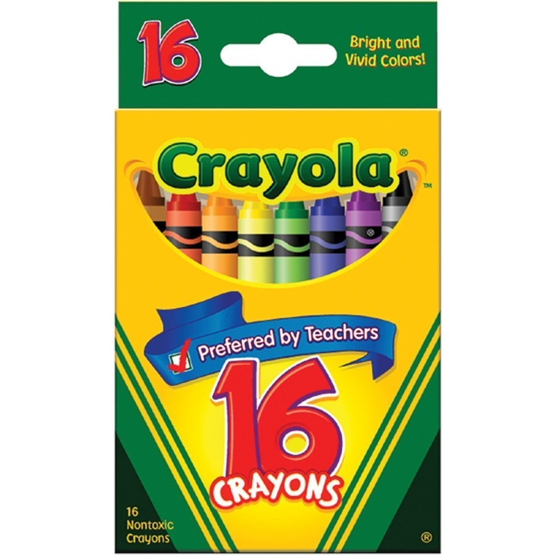 Crayola Classic Color Pack Crayons 16 ea (Pack of 2)