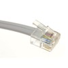 kenable FLAT RJ12 6P6C to RJ12 6P6C Cable Plug to