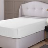 Silentnight 100% Cotton Extra Deep Fitted Sheet, White, Super King,