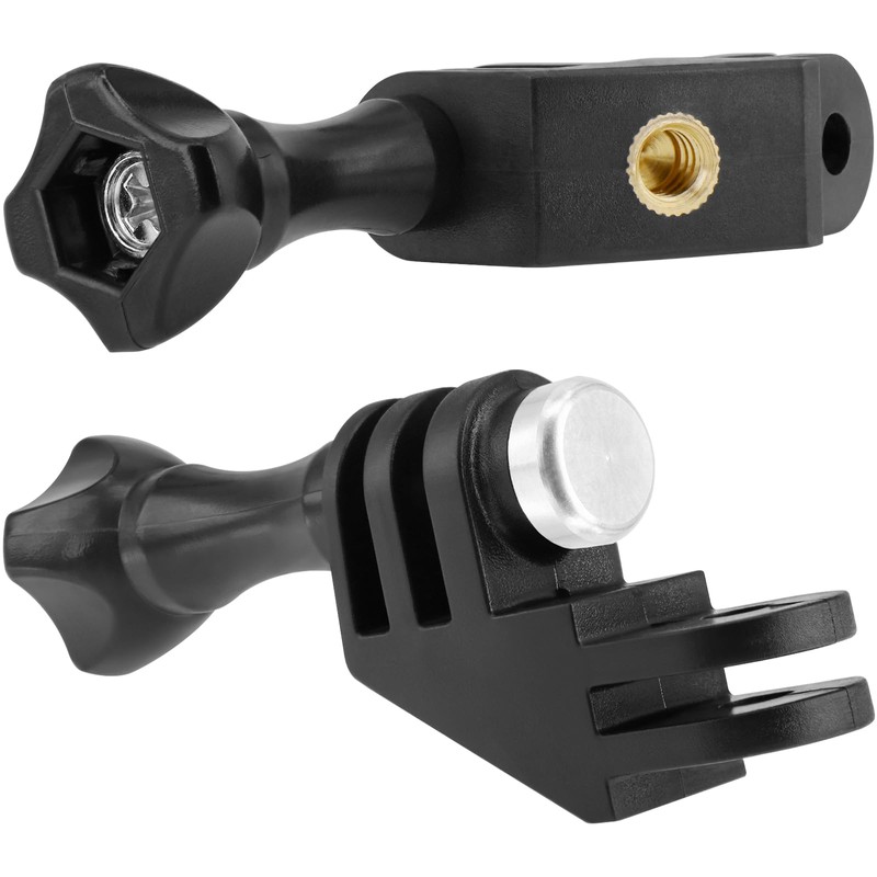 BENACES 2-Pack Camera Screw Vertical Bracket Adapter, 90 Degree Orientation