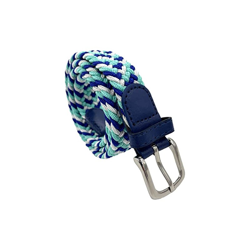 LisaModa Children's Stretch Braided Belt Boys Girls Teenagers Elastic Many