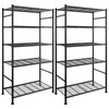 Sakugi Storage Shelves - Set of 2, 5-Tier Large Metal