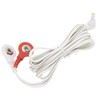10pcs / bag 2.35mm 1.5m 2‑In‑1 Button Type Electrode Lead