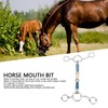 125mm Professional Snaffle Bit Stainless Steel Horse Mouth Bit Horse