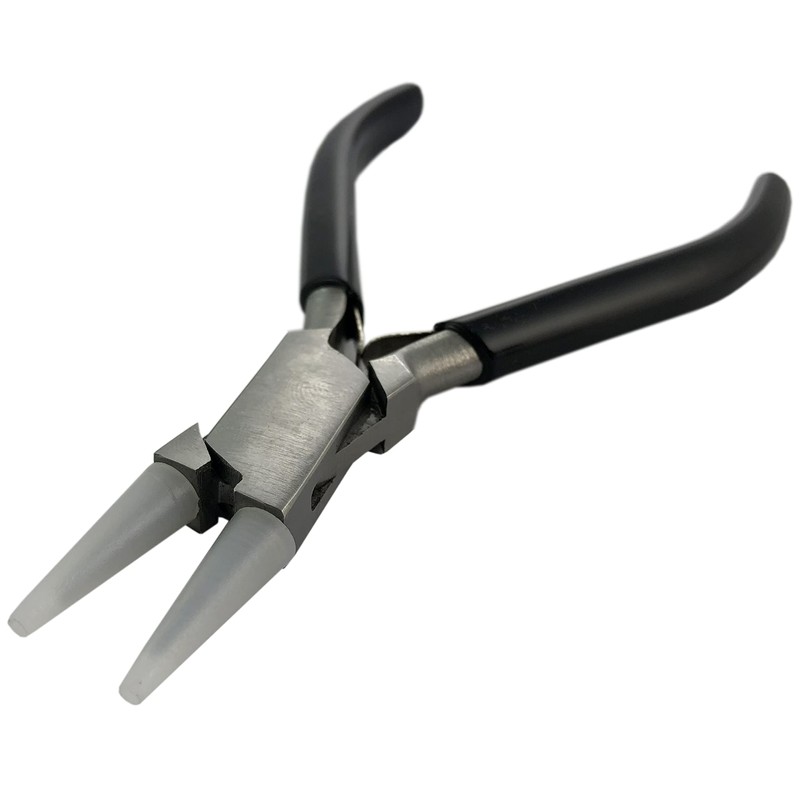 Nylon Jaw Round Nose Pliers : 5" Jewellers Jewellery Making