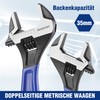 WORKPRO Wrench 250 mm Adjustable Wrench, Adjustable Metric Spanner Made