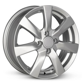 For 2012-2016 Nissan Versa 15 Inch Painted Silver Alloy Rim - OE Direct Replacement - Road Ready Car Wheel