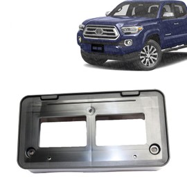 Vantage Auto Parts - Front License Plate Bracket Compatible with Toyota Tacoma 2016-2023 | Textured | Plastic | Direct Replacement | 7510104011 | TO1068134