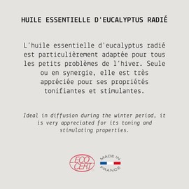 Essential Oil of Radiant Eucalyptus Organic - My Cosmetics - 5 ml