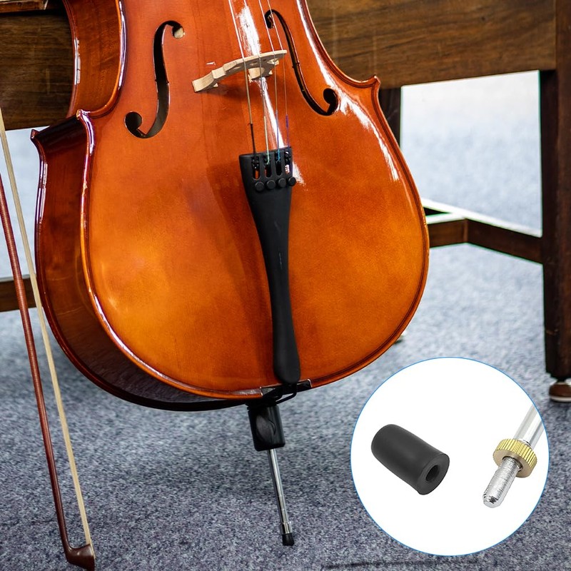 Joyzan Cello Spike Rubber, Stopper Rubber Endpin Protector Tip Replacement