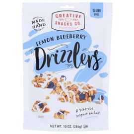 Creative Snacks Granola Lemon Blueberry Drizzlers 10 Oz (Pack of 1)