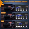 Nilight 144LED Traffic Advisor Strobe Light Bar with Controller Red