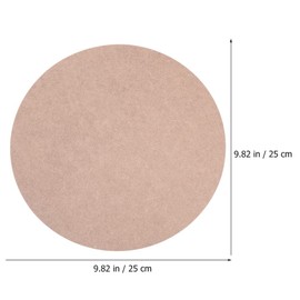 COHEALI Pottery Wheel Bat Pottery Drying Pad Round Sculpting Mat DIY Pottery Tools Clay Modelling Tools for Craft Clay 25 cm