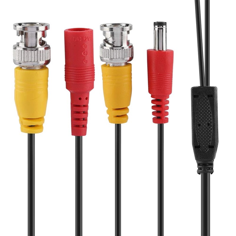 Cable de extensión CCTV, Cable Coaxial de Video, de seguridad