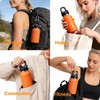Small Water Bottle-12 oz Insulated Bottle with One-Hand Push Button