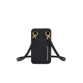 JW PEI Aylin Canvas Cell Phone Crossbody Bag, Black