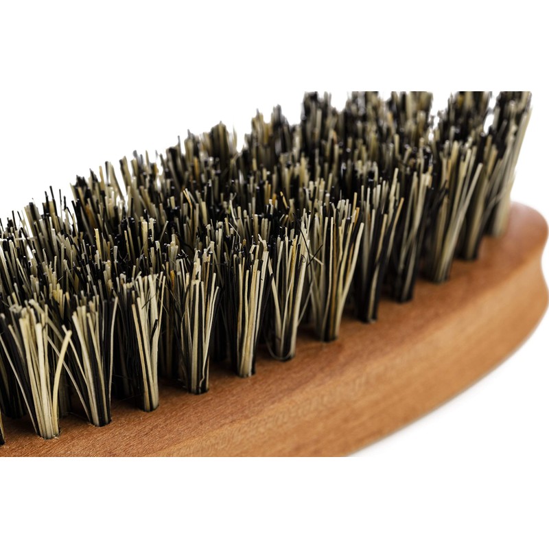 REMOS Beard Brush with Vegan Plant Fibre Made from Domestic