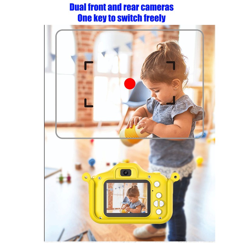 Kids Digital Camera Cute Lightweight 2in Screen Children Camera for