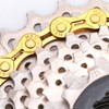 MOHEGIA Bicycle Chain, 6/7/8 Speeds: Lightweight Hollow 116 Link Variable