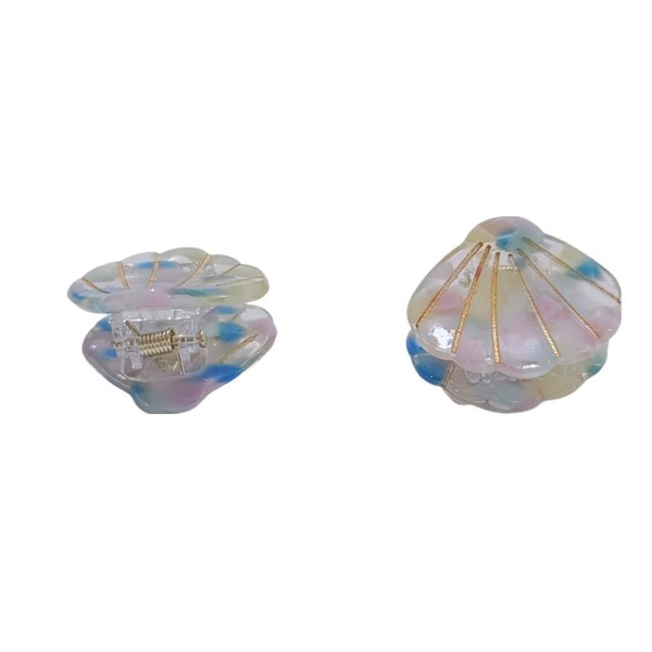 Seashell Hair Clip Clamp Claws for Short Thin Hair Styling