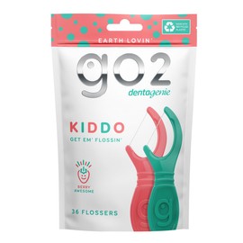 GO2 Dentagenie Kiddo Flossers Berry Awesome (36 pk)
