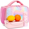 FlowFly Kids Lunch box Insulated Soft Bag Mini Cooler Back