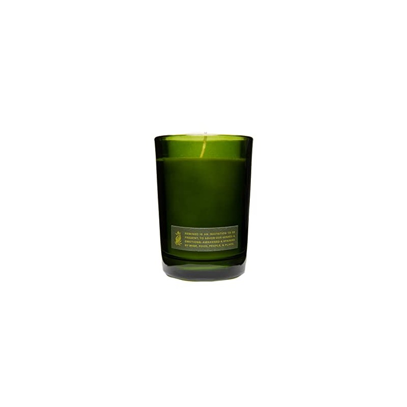 Rewined Chardonnay (6oz): Orange blossom, yellow apple, & Sandal wood,