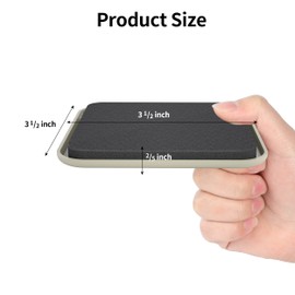 Yelanon Furniture Sliders - 16 pcs-3 1/2” Square Furniture Sliders for Carpet Furniture Pads Hardwoods Floors, Heavy Duty Furniture Movers Sliders,Furniture Moving Pads, Carpet Protectors