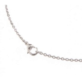Boccia 08027-0155 Necklace Made of Polished Pure Titanium in Silver Skin-Friendly Dimensions: Length: 55 cm, Pure titanium, No Gemstone