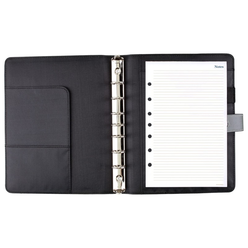 at-A-Glance Faux Leather Undated Starter Set, Tread Spine, 7-Ring, 5-1/2"