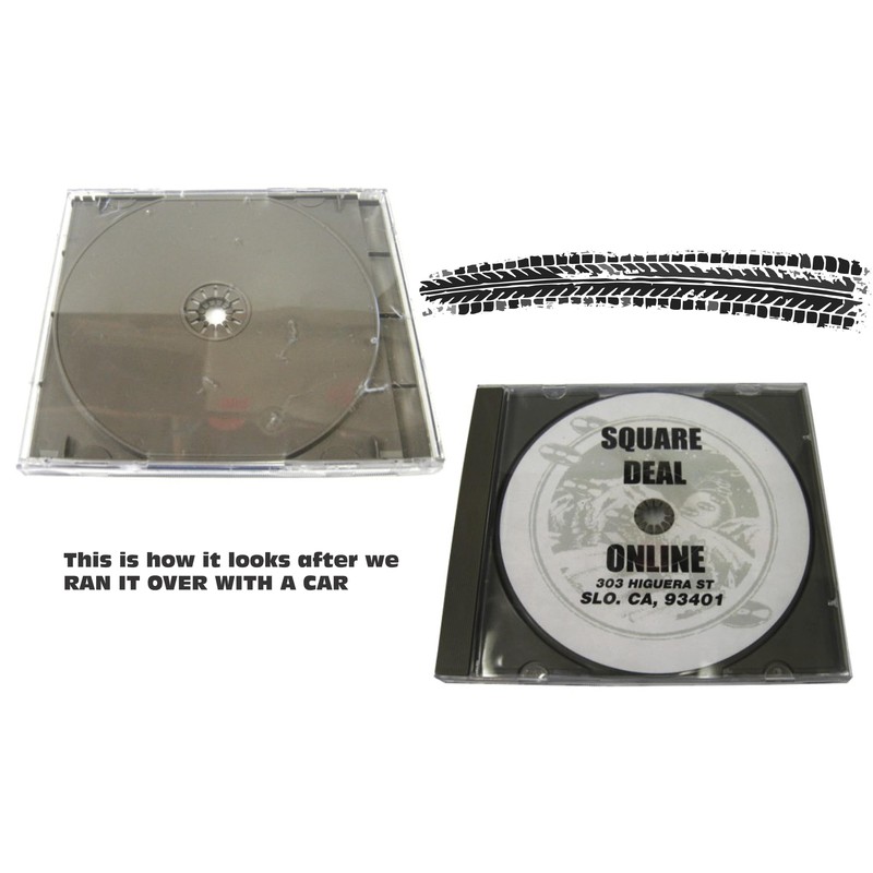 (1) Allsop Single Super Strong Box CD Jewel Case -