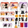 8 Sets Halloween DIY Snow Globe Kit Make Your Own
